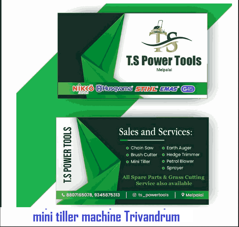 T.S mini tiller machine in trivandrum